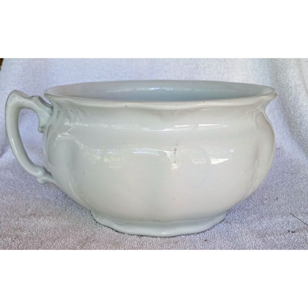 Antique Chamber Pot Royal Ironstone China Johnson Bros England